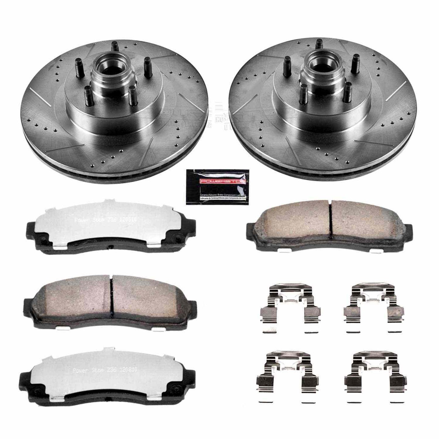 PowerStop Power Stop 01-03 Ford Explorer Sport Front Z36 Truck & Tow Brake Kit K1920-36