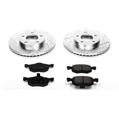 PowerStop Power Stop 01-07 Ford Escape Front Z23 Evolution Sport Brake Kit K1930