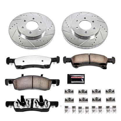 PowerStop Power Stop 02-06 Ford Expedition Front Z36 Truck & Tow Brake Kit K1933-36
