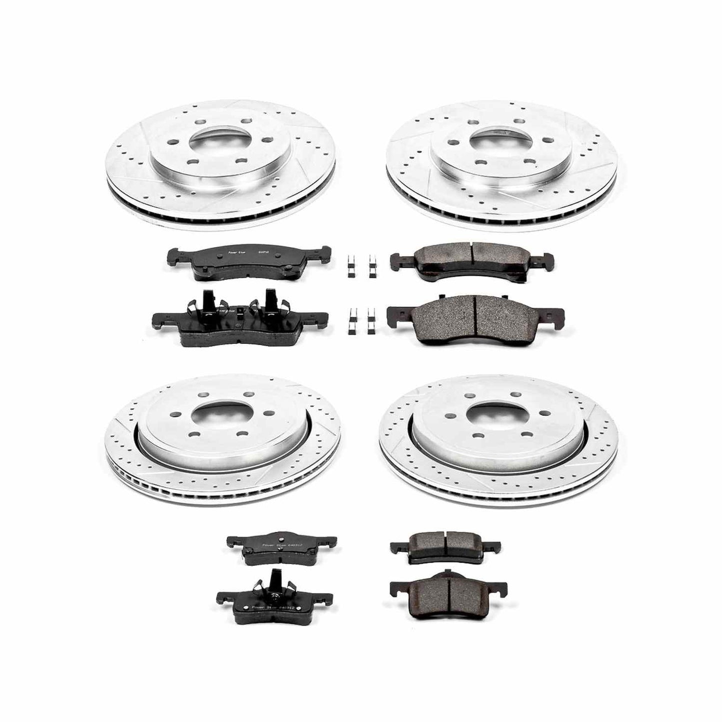 PowerStop Power Stop 02-06 Ford Expedition Front & Rear Z23 Evolution Sport Brake Kit K1934