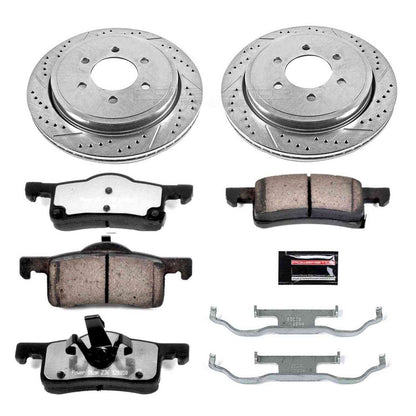 PowerStop Power Stop 02-06 Ford Expedition Rear Z36 Truck & Tow Brake Kit K1935-36