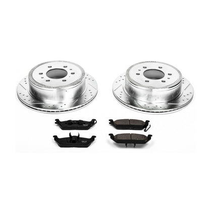 PowerStop Power Stop 04-11 Ford F-150 Rear Z23 Evolution Sport Brake Kit K1950