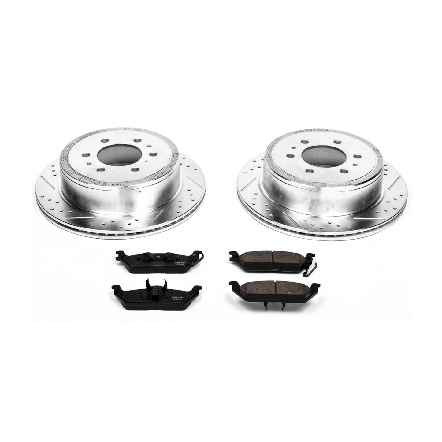 PowerStop Power Stop 04-11 Ford F-150 Rear Z23 Evolution Sport Brake Kit K1950