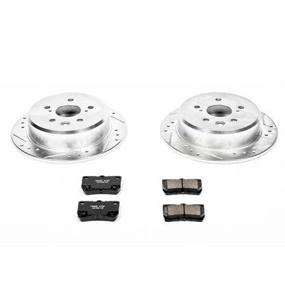 PowerStop Power Stop 06-13 Lexus IS250 Rear Z23 Evolution Sport Brake Kit K195