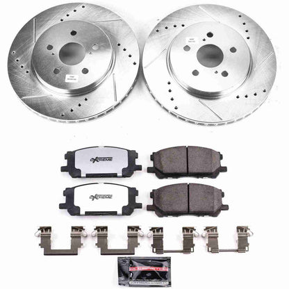 PowerStop Power Stop 04-06 Lexus RX330 Front Z36 Truck & Tow Brake Kit K196-36