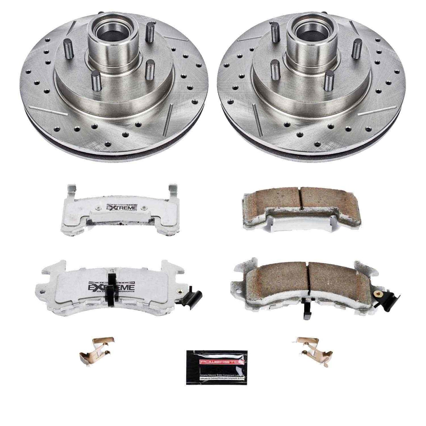 PowerStop Power Stop 95-97 Chevrolet Blazer Front Z26 Street Warrior Brake Kit K1985-26