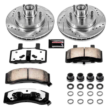 PowerStop Power Stop 98-00 Chevrolet Tahoe Front Z36 Truck & Tow Brake Kit K1991-36