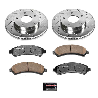 PowerStop Power Stop 97-05 Chevrolet Blazer Front Z36 Truck & Tow Brake Kit K2004-36