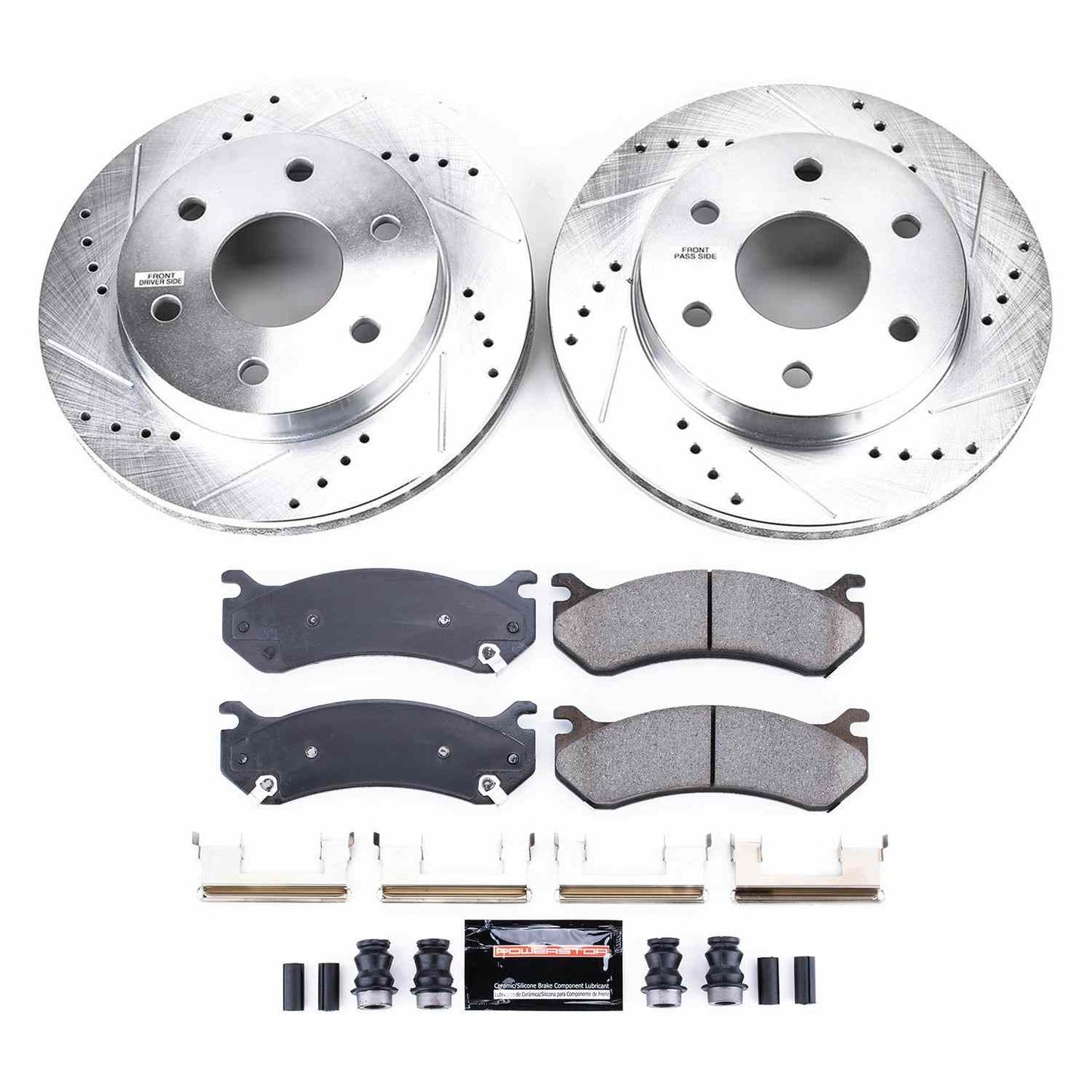 PowerStop Power Stop 02-06 Cadillac Escalade Front Z23 Evolution Sport Brake Kit K2009