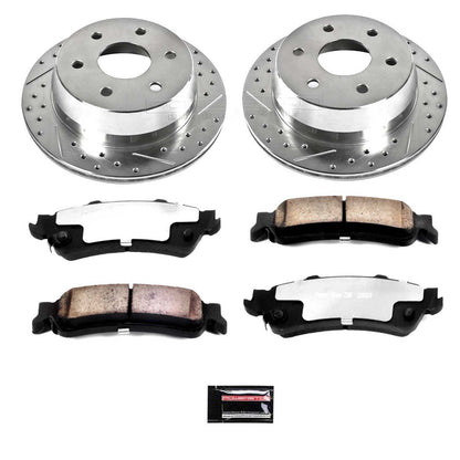 PowerStop Power Stop 03-05 Chevrolet Astro Rear Z36 Truck & Tow Brake Kit K2018-36
