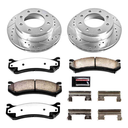 PowerStop Power Stop 01-03 Chevrolet Silverado 1500 HD Rear Z36 Truck & Tow Brake Kit K2036-36