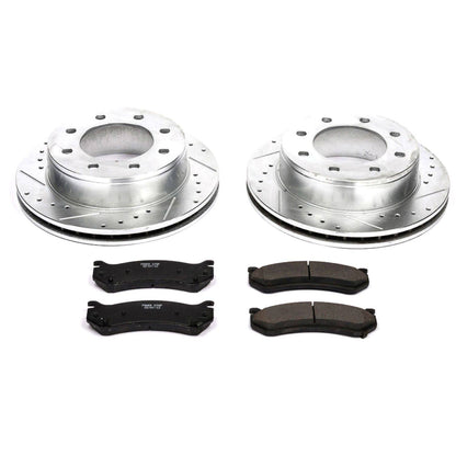 PowerStop Power Stop 01-03 Chevrolet Silverado 1500 HD Rear Z23 Evolution Sport Brake Kit K2036