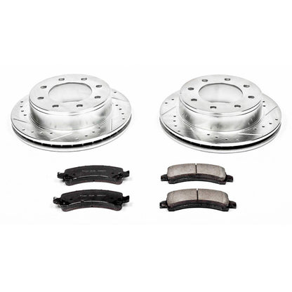 Power Stop 03-17 Chevrolet Express 2500 Rear Z23 Evolution Sport Brake Kit K2039