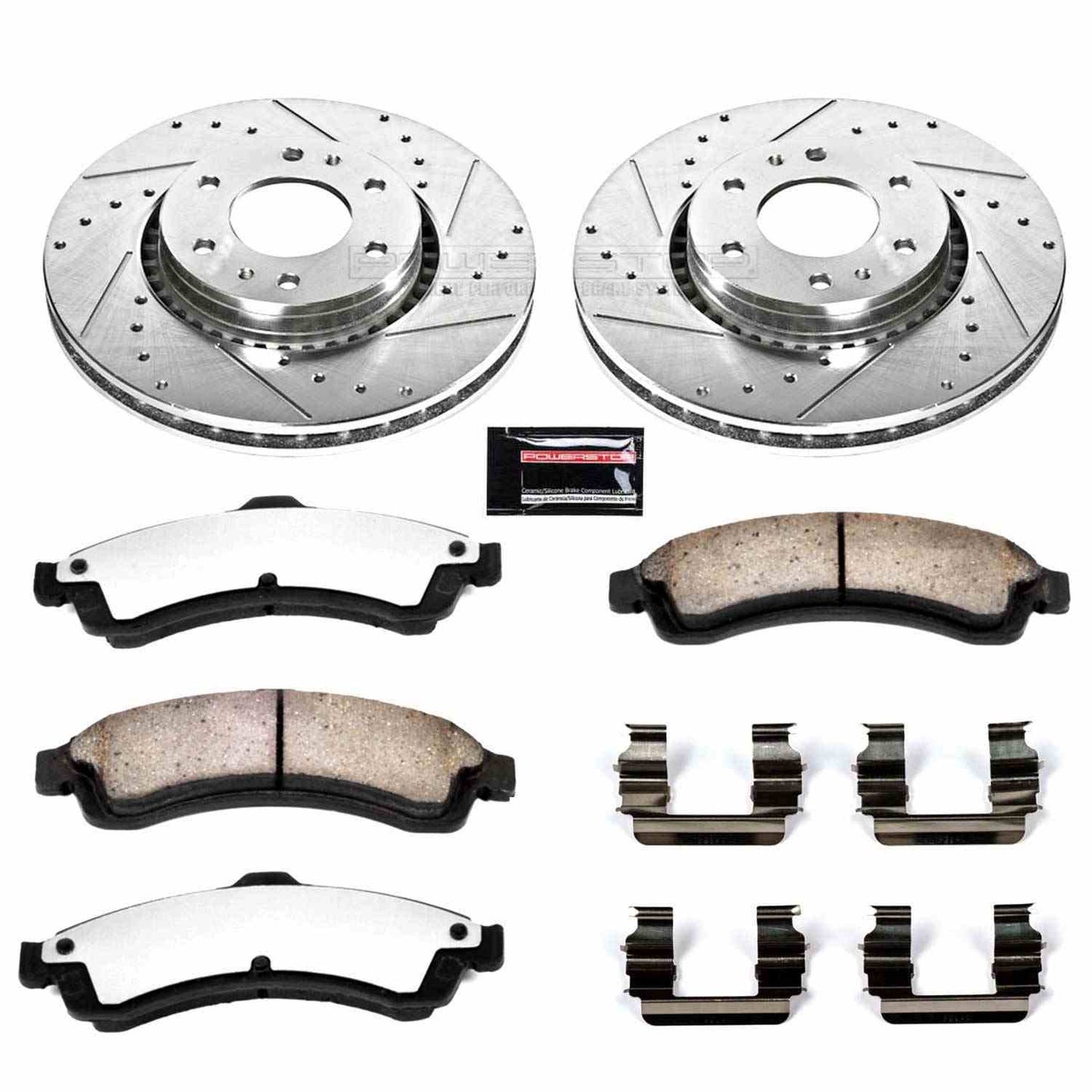 PowerStop Power Stop 04-05 Buick Rainier Front Z36 Truck & Tow Brake Kit K2061-36