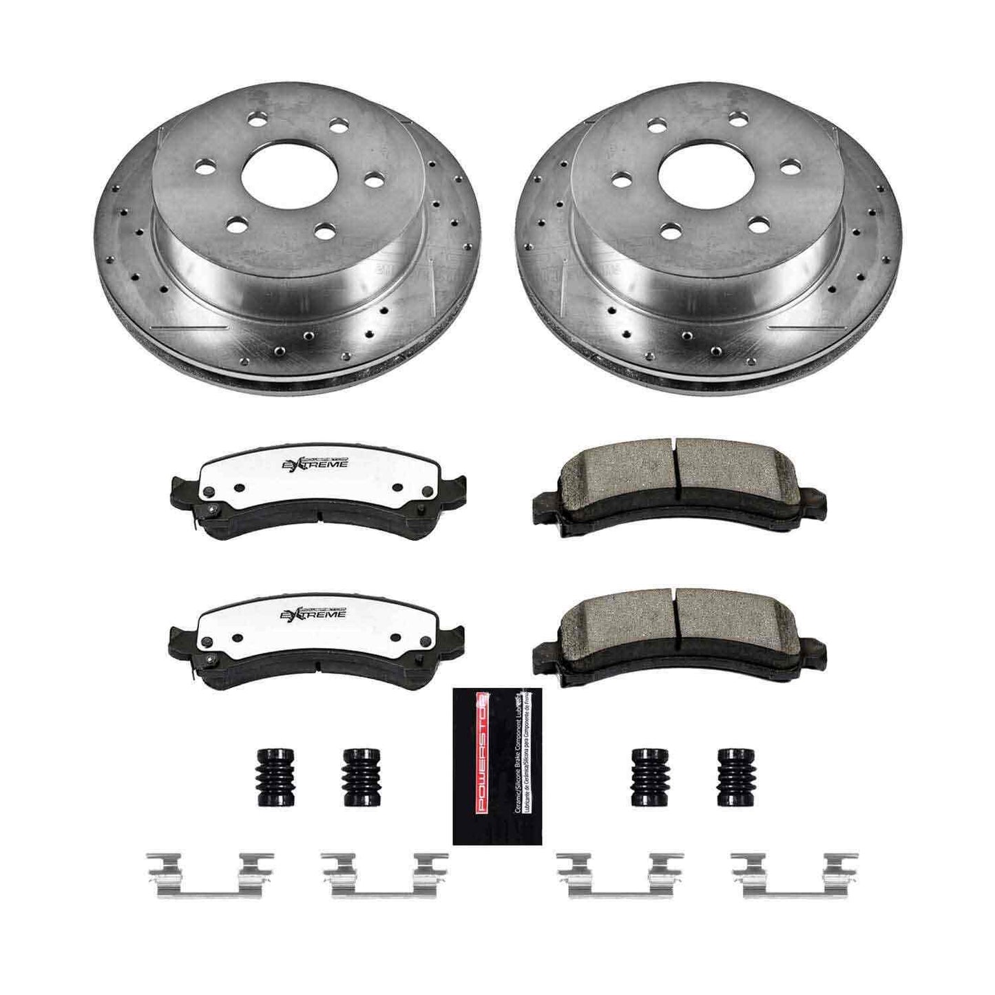 PowerStop Power Stop 03-05 Chevrolet Express 2500 Rear Z36 Truck & Tow Brake Kit K2065-36