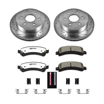 PowerStop Power Stop 03-05 Chevrolet Express 2500 Rear Z36 Truck & Tow Brake Kit K2065-36