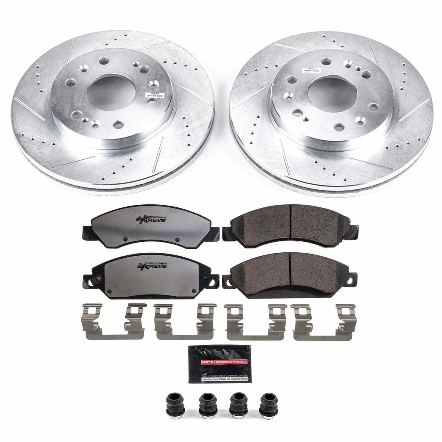 PowerStop Power Stop 07-08 Cadillac Escalade Front Z36 Truck & Tow Brake Kit K2067-36