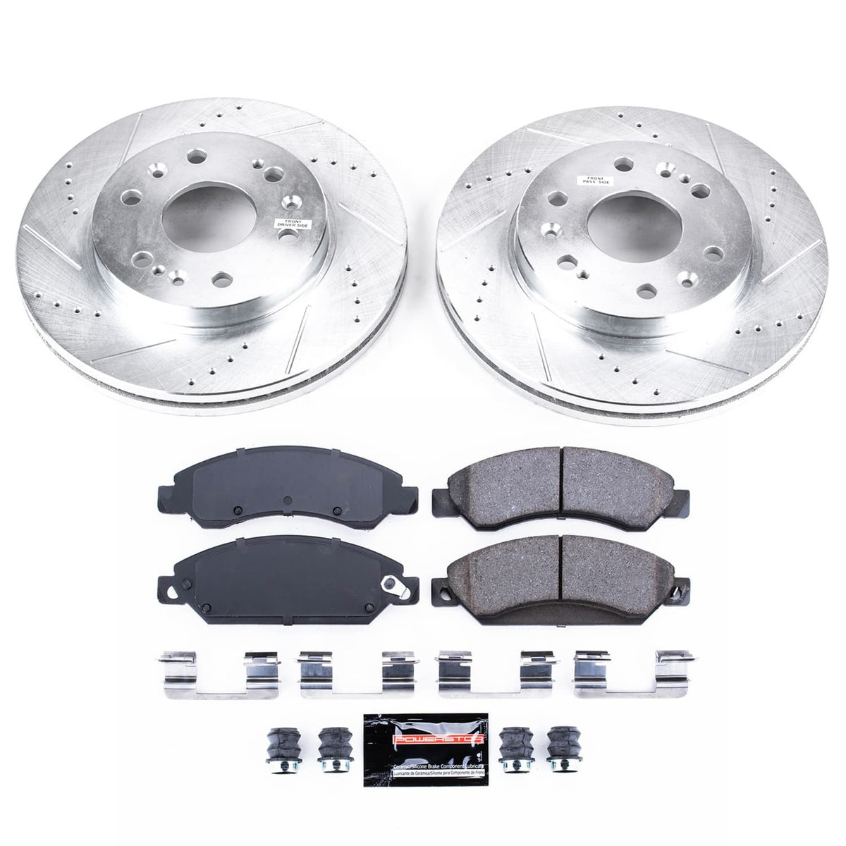 PowerStop Power Stop 07-08 Cadillac Escalade Front Z23 Evolution Sport Brake Kit K2067