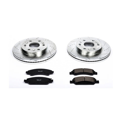 PowerStop Power Stop 08-19 Cadillac Escalade Front Z23 Evolution Sport Brake Kit K2069