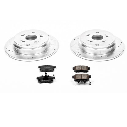 PowerStop Power Stop 10-18 Acura RDX Rear Z23 Evolution Sport Brake Kit K206
