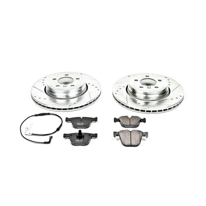 Power Stop 02-05 BMW 745i Rear Z23 Evolution Sport Brake Kit K2086