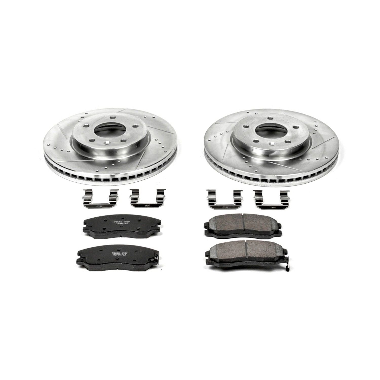 Power Stop 12-15 Chevrolet Captiva Sport Front Z23 Evolution Sport Brake Kit K2090