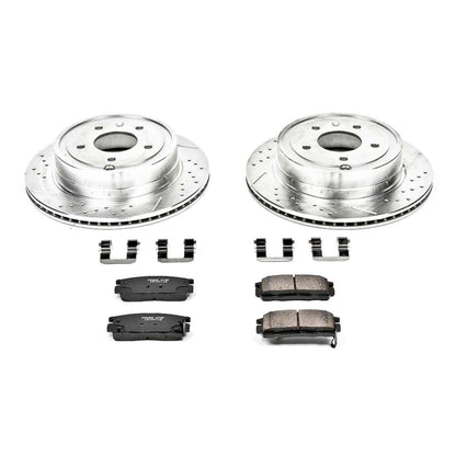 PowerStop Power Stop 12-15 Chevrolet Captiva Sport Rear Z23 Evolution Sport Brake Kit K2092