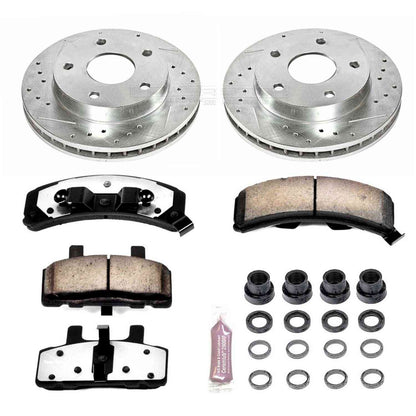 PowerStop Power Stop 94-99 Dodge Ram 1500 Front Z36 Truck & Tow Brake Kit K2126-36