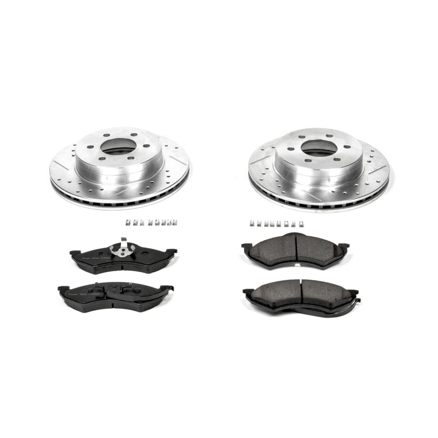 PowerStop Power Stop 1999 Dodge Dakota Front Z23 Evolution Sport Brake Kit K2138