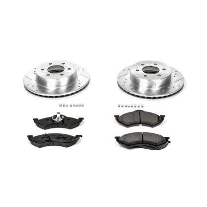 PowerStop Power Stop 1999 Dodge Dakota Front Z23 Evolution Sport Brake Kit K2138