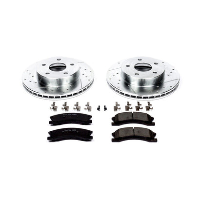 PowerStop Power Stop 99-04 Jeep Grand Cherokee Front Z23 Evolution Sport Brake Kit K2149