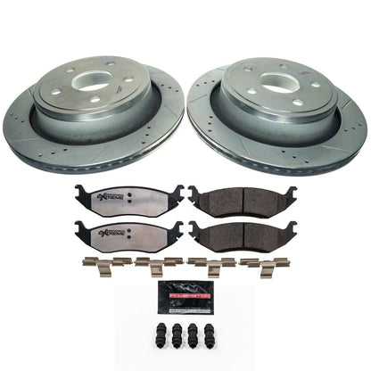 PowerStop Power Stop 07-09 Chrysler Aspen Rear Z36 Truck & Tow Brake Kit K2172-36