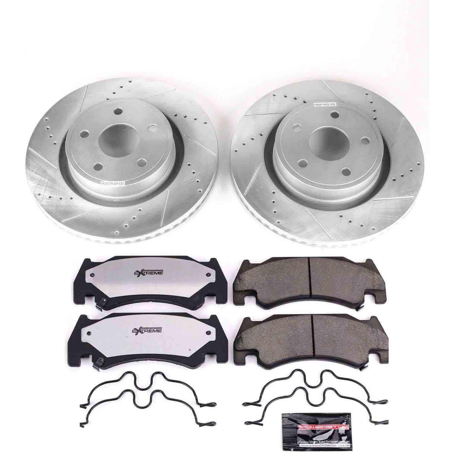 PowerStop Power Stop 05-06 Dodge Ram 1500 Front Z36 Truck & Tow Brake Kit K2194-36