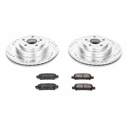 PowerStop Power Stop 05-09 Subaru Legacy Rear Z23 Evolution Sport Brake Kit K219