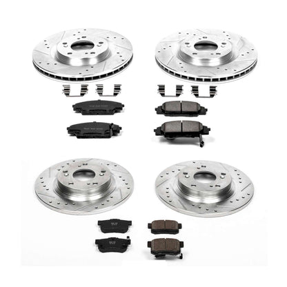 PowerStop Power Stop 00-09 Honda S2000 Front & Rear Z23 Evolution Sport Brake Kit K2277