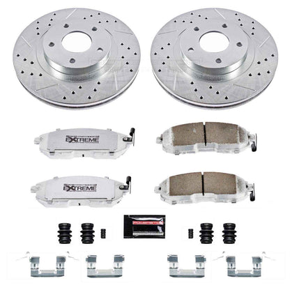 PowerStop Power Stop 02-04 Infiniti I35 Front Z26 Street Warrior Brake Kit K2282-26