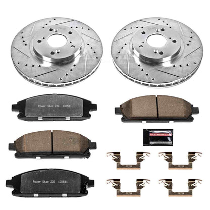 PowerStop Power Stop 03-06 Acura MDX Front Z36 Truck & Tow Brake Kit K2290-36