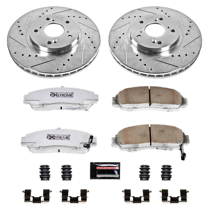 PowerStop Power Stop 01-03 Acura CL Front Z26 Street Warrior Brake Kit K2292-26