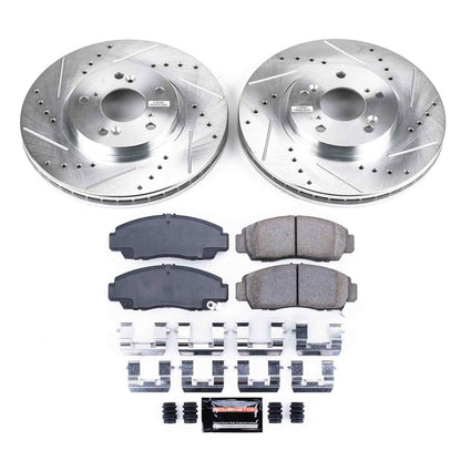 PowerStop Power Stop 01-03 Acura CL Front Z23 Evolution Sport Brake Kit K2292