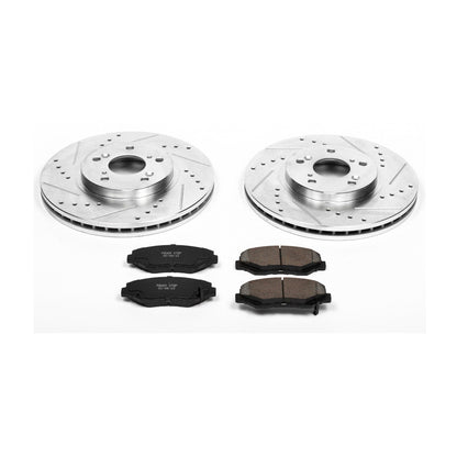 PowerStop Power Stop 03-08 Honda Pilot Front Z23 Evolution Sport Brake Kit K2302