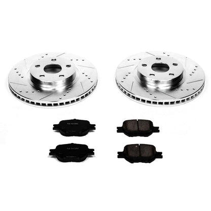 PowerStop Power Stop 05-10 Scion tC Front Z23 Evolution Sport Brake Kit K2313