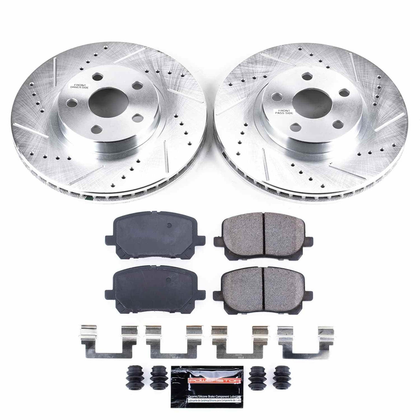PowerStop Power Stop 03-08 Pontiac Vibe Front Z23 Evolution Sport Brake Kit K2316