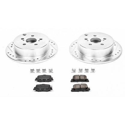 PowerStop Power Stop 05-10 Scion tC Rear Z23 Evolution Sport Brake Kit K2319