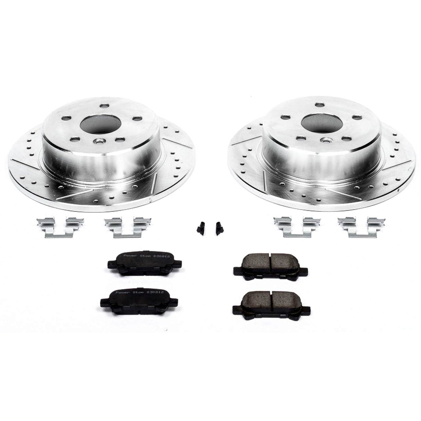 PowerStop Power Stop 00-04 Toyota Avalon Rear Z23 Evolution Sport Brake Kit K2322