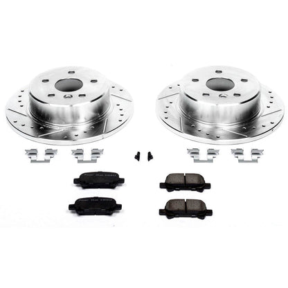 PowerStop Power Stop 00-04 Toyota Avalon Rear Z23 Evolution Sport Brake Kit K2322