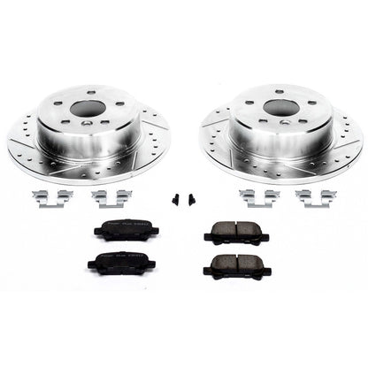 PowerStop Power Stop 00-04 Toyota Avalon Rear Z23 Evolution Sport Brake Kit K2322