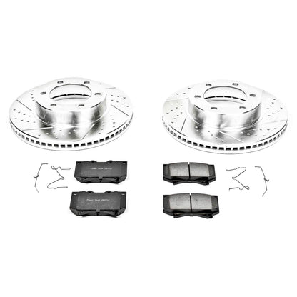 PowerStop Power Stop 01-02 Toyota Sequoia Front Z23 Evolution Sport Brake Kit K2323