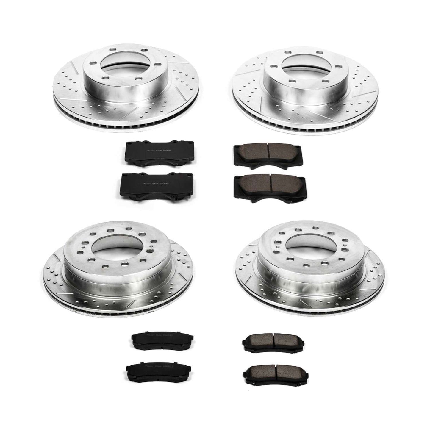 PowerStop Power Stop 01-07 Toyota Sequoia Front & Rear Z23 Evolution Sport Brake Kit K2325