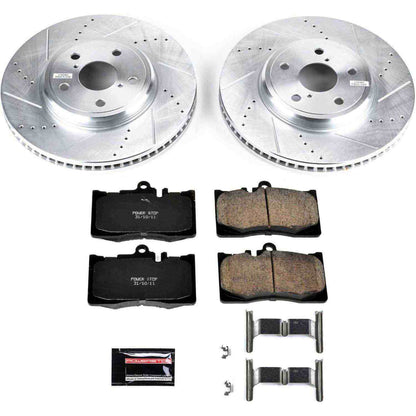 PowerStop Power Stop 01-06 Lexus LS430 Front Z23 Evolution Sport Brake Kit K2327
