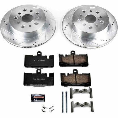 PowerStop Power Stop 01-06 Lexus LS430 Rear Z23 Evolution Sport Brake Kit K2329
